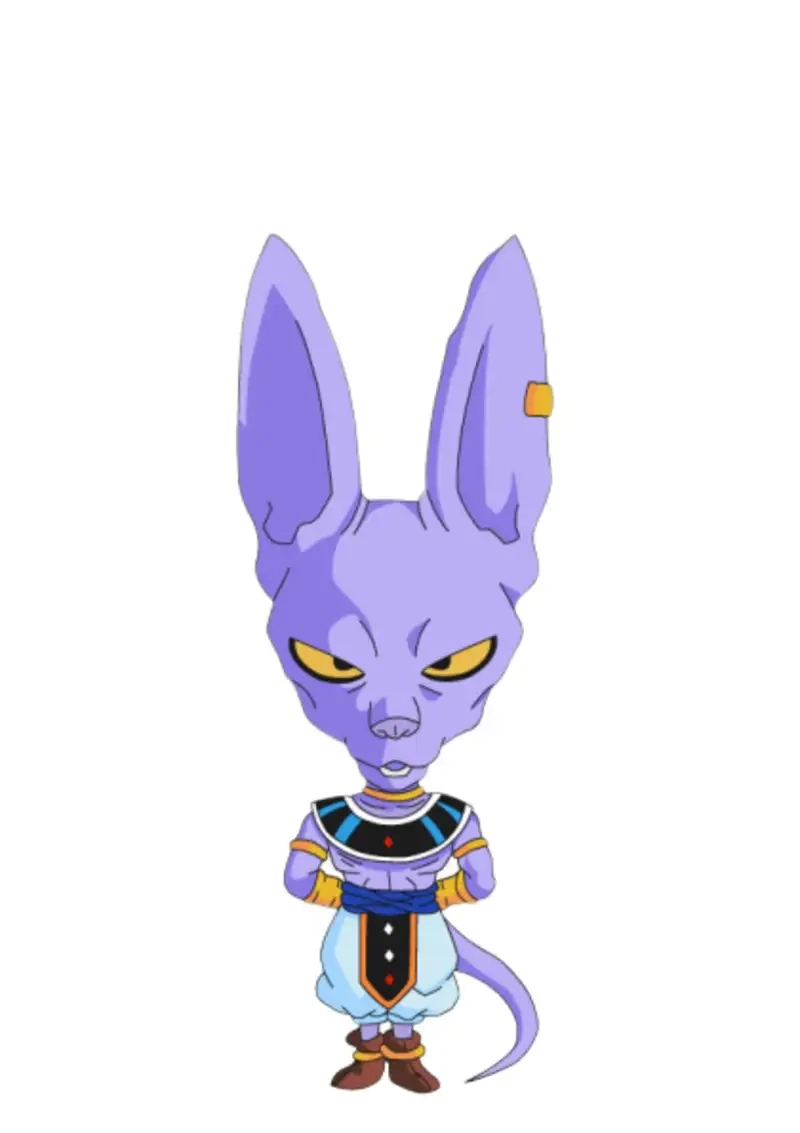 Ảnh chibi Beerus là như thế nào khiến fan yêu thích