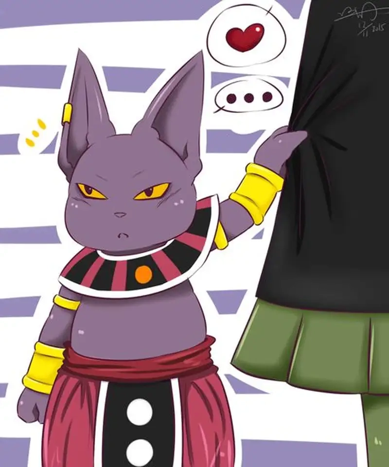 Thưởng thức Beerus Naruto anime đầy màu sắc sống động