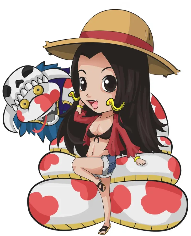 Xem anime boa hancock với vẻ đẹp kiêu sa