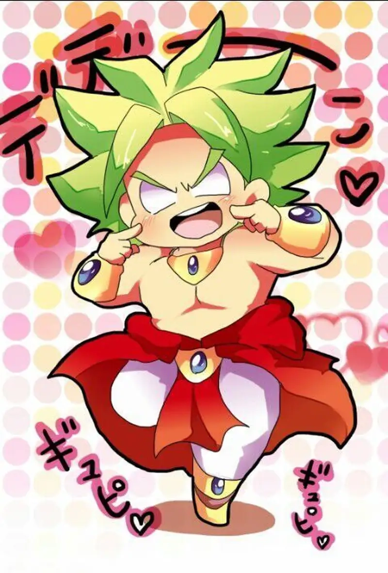 Tận hưởng Chibi Broly Naruto fanart cực dễ thương