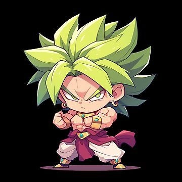 Ngắm Chibi Broly Naruto đẹp phong cách độc đáo