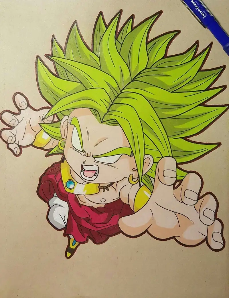 Broly chibi dễ thương là như thế nào hấp dẫn fan