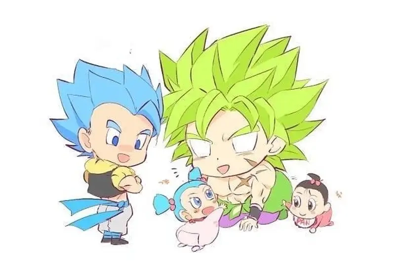 Xem ngay Ảnh Broly Naruto chibi siêu ngầu