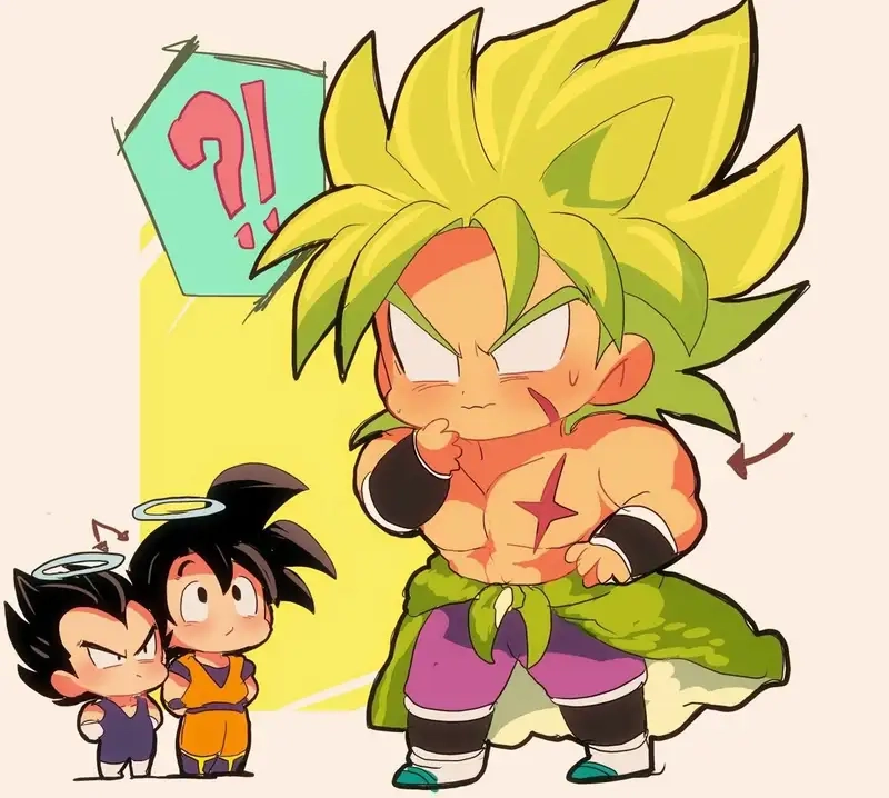 Trải nghiệm Chibi Broly Naruto siêu dễ thương vui nhộn
