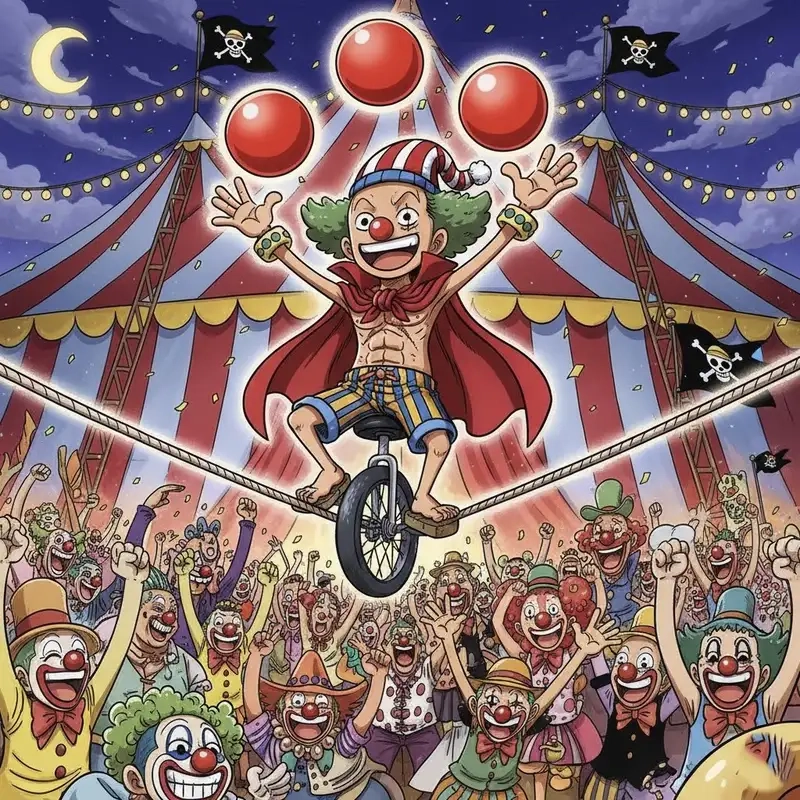 Tổng hợp Buggy chibi biểu cảm đa dạng từ hài hước đến đáng yêu