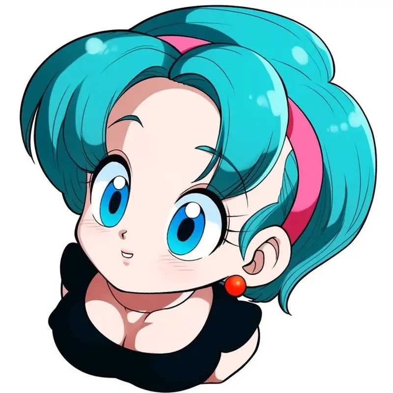 Khám phá phong cách Bulma kiểu chibi trong Naruto cực xinh
