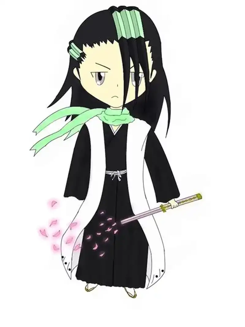 Thưởng thức chibi Byakuya Kuchiki cute đầy sinh động