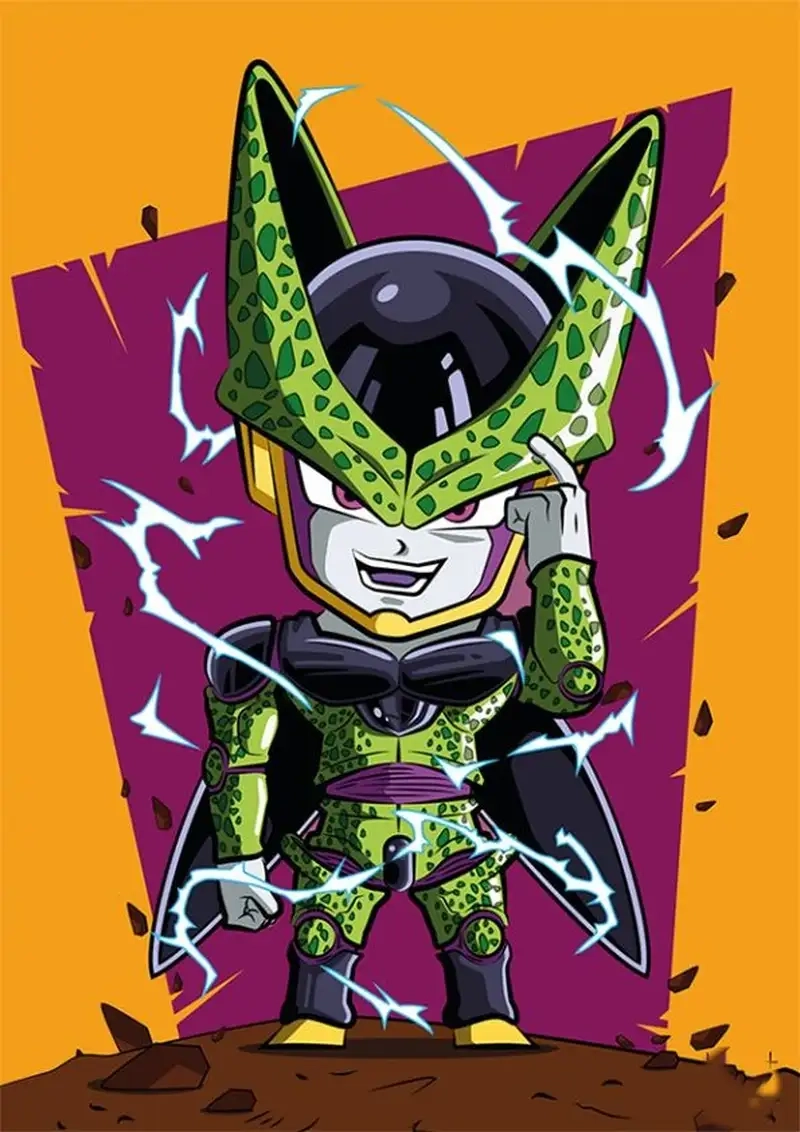 Khám phá Cell Dragon Ball FighterZ chibi thú vị