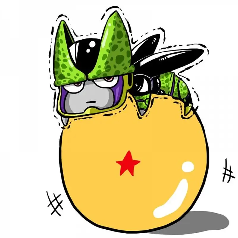 Khám phá Ảnh chibi Cell Dragon Ball siêu cute