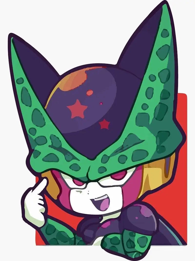 Khám phá Ảnh chibi Cell Dragon Ball siêu dễ thương