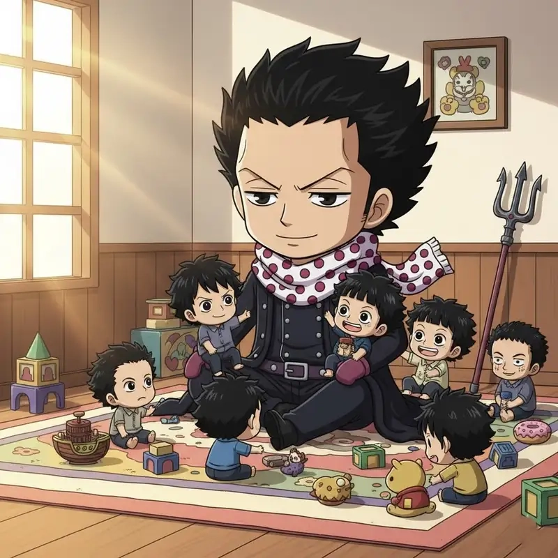 Ngắm Charlotte Katakuri One Piece chibi cực chất