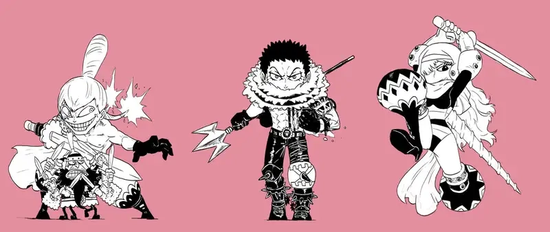 Hình ảnh chibi Charlotte Katakuri One Piece cực chất