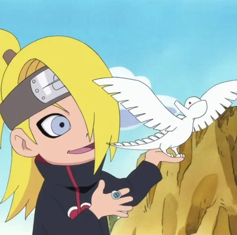 Ngắm Deidara chibi dễ thương siêu cute