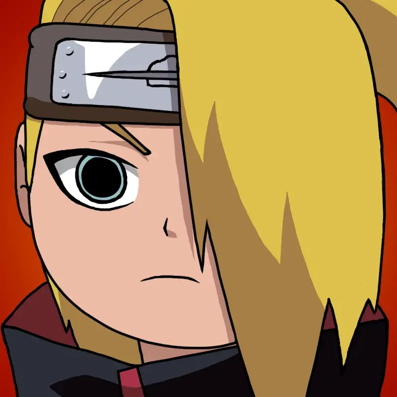 Xem ngay Deidara chibi Naruto chất lượng cao
