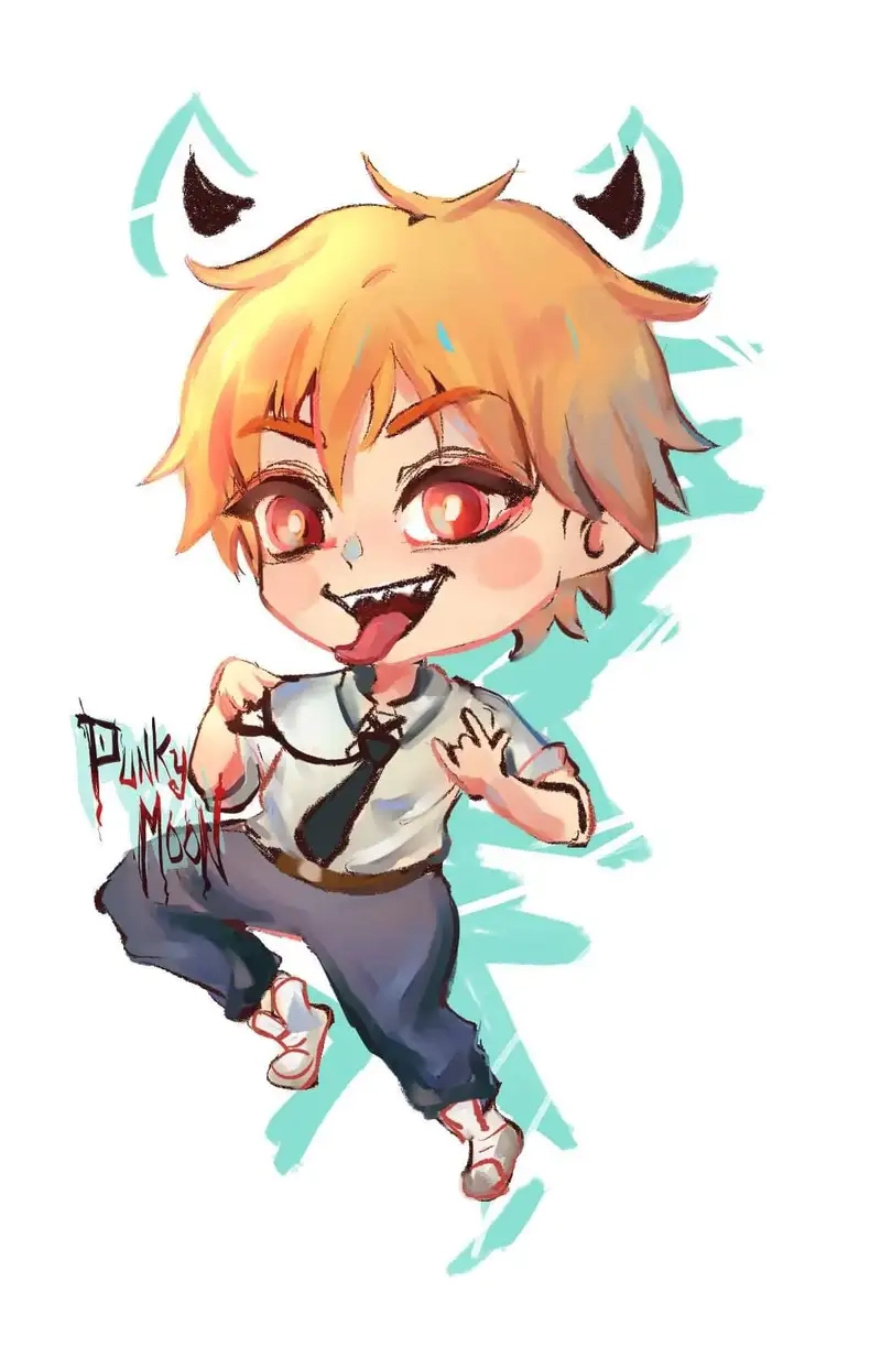 Sưu tầm Denji chibi PNG minh họa đẹp mắt