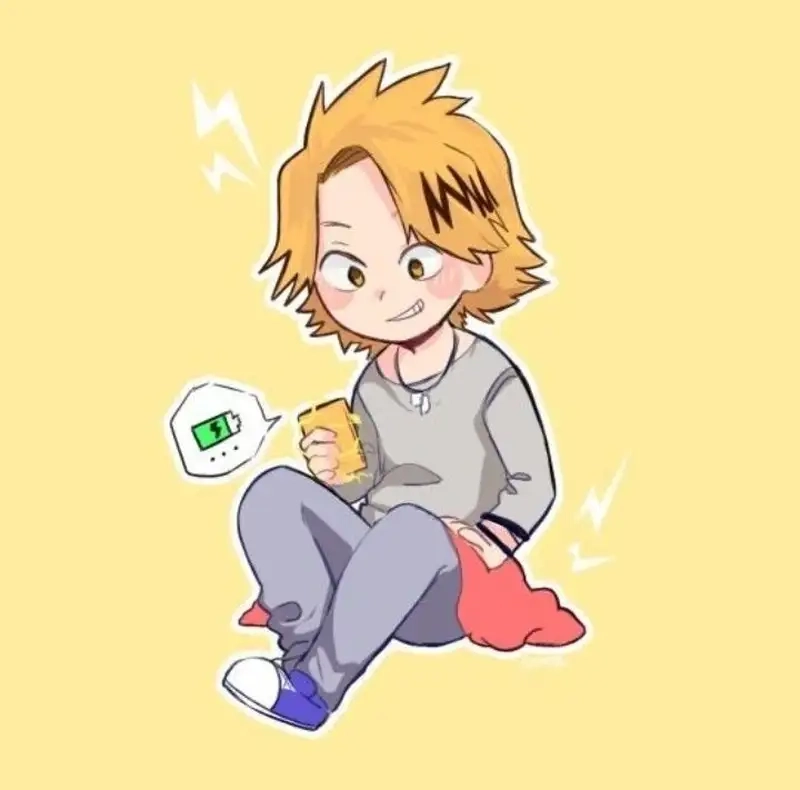 Ngắm hình chibi Denki Kaminari cực cute mọi góc nhìn