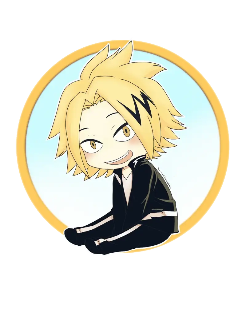 Thưởng thức ảnh chibi Denki Kaminari siêu đáng yêu