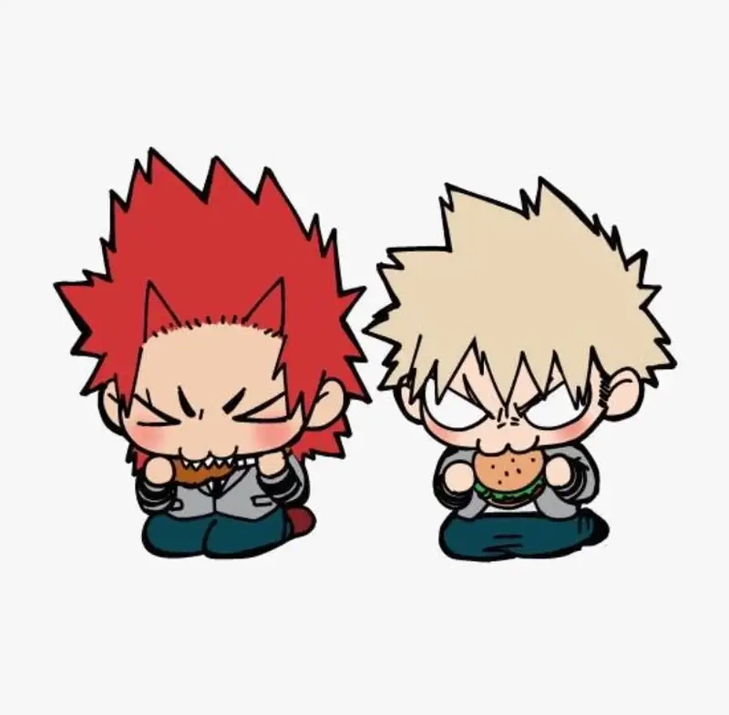 Chiêm ngưỡng ảnh chibi Kirishima Eijiro đầy biểu cảm đáng yêu