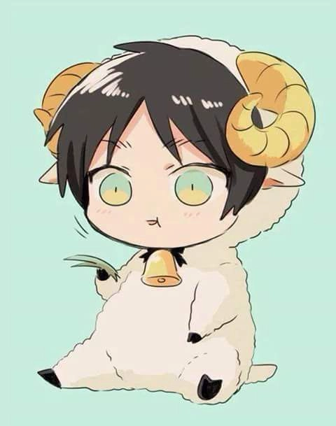 Chiêm ngưỡng chibi Eren Yeager cute dễ thương