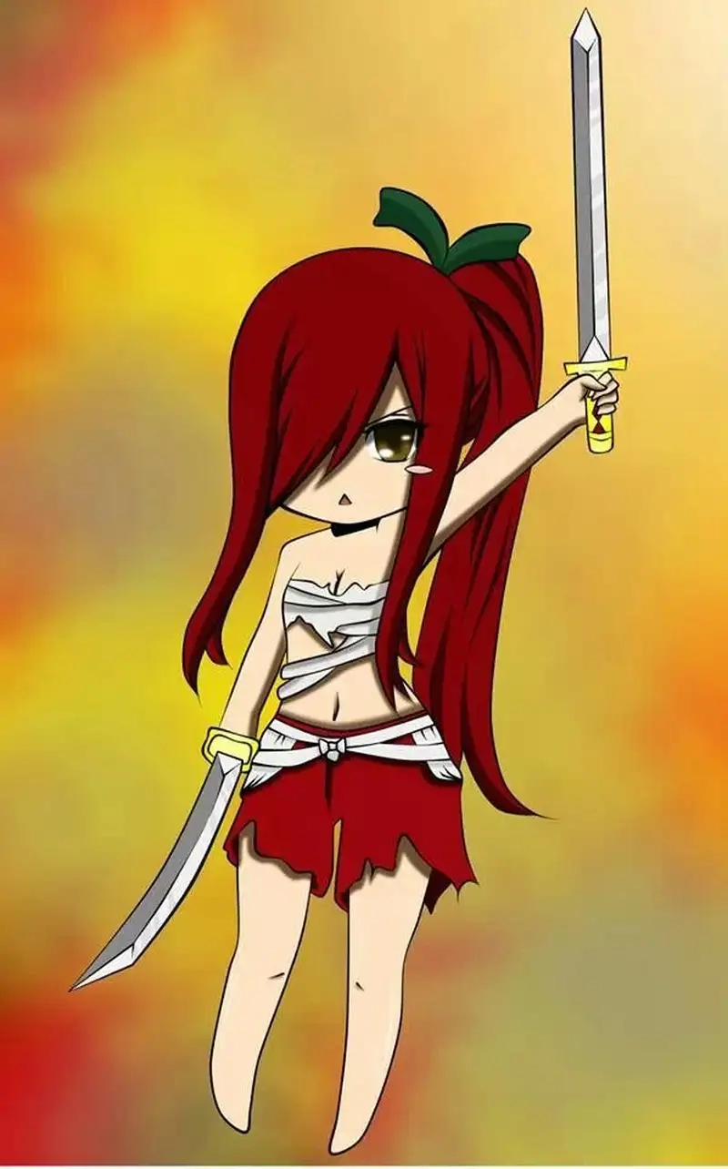 Tận hưởng Erza Scarlet fanart sáng tạo và độc đáo