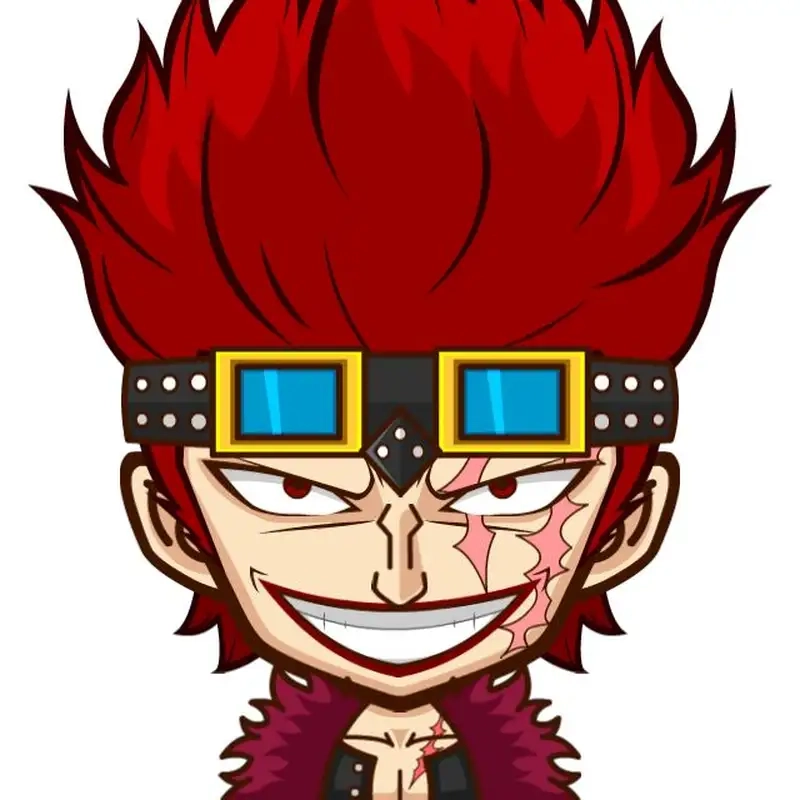 Ngắm Eustass Kid One Piece trong tạo hình chibi đáng yêu