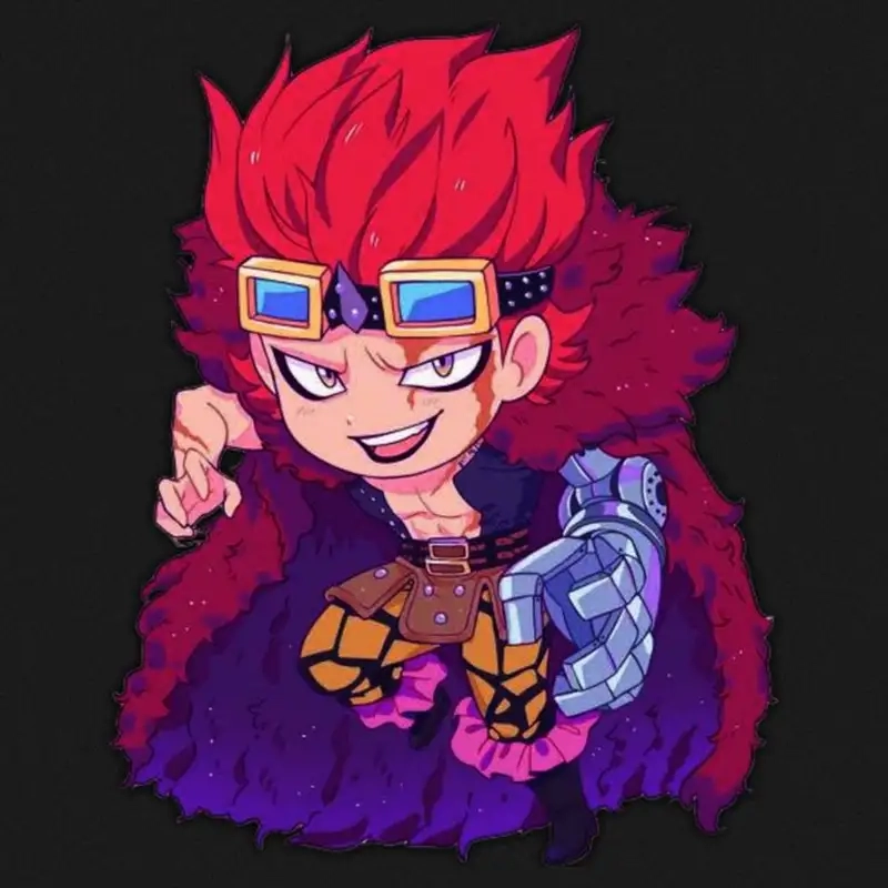 Khám phá Ảnh chibi Eustass Kid cực ngầu phong cách riêng biệt