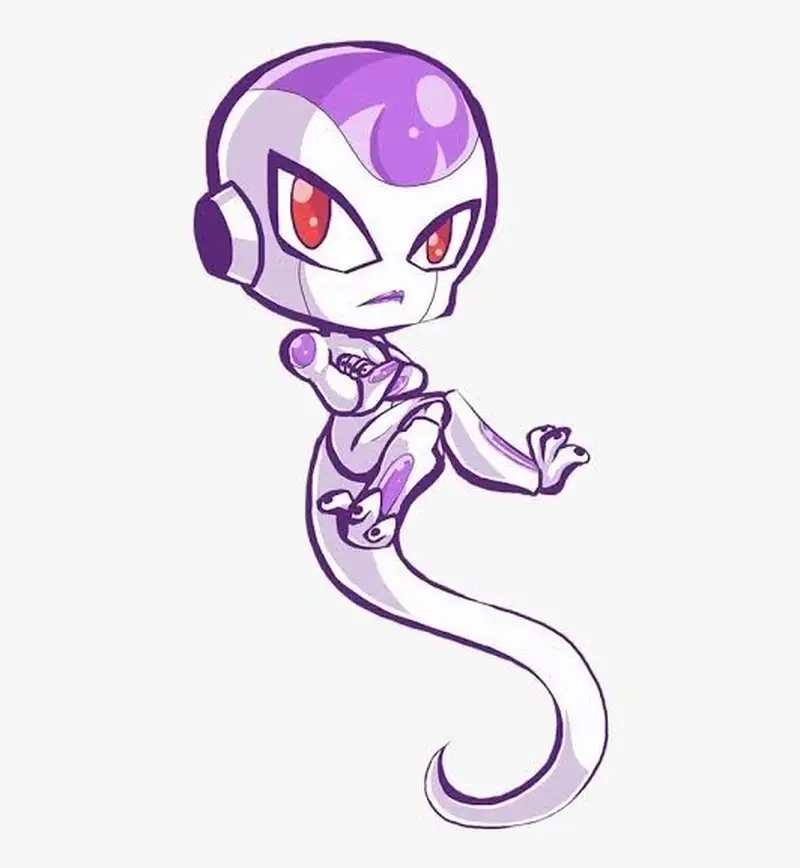 Thưởng thức ảnh nhân vật Frieza kiểu chibi cực cute