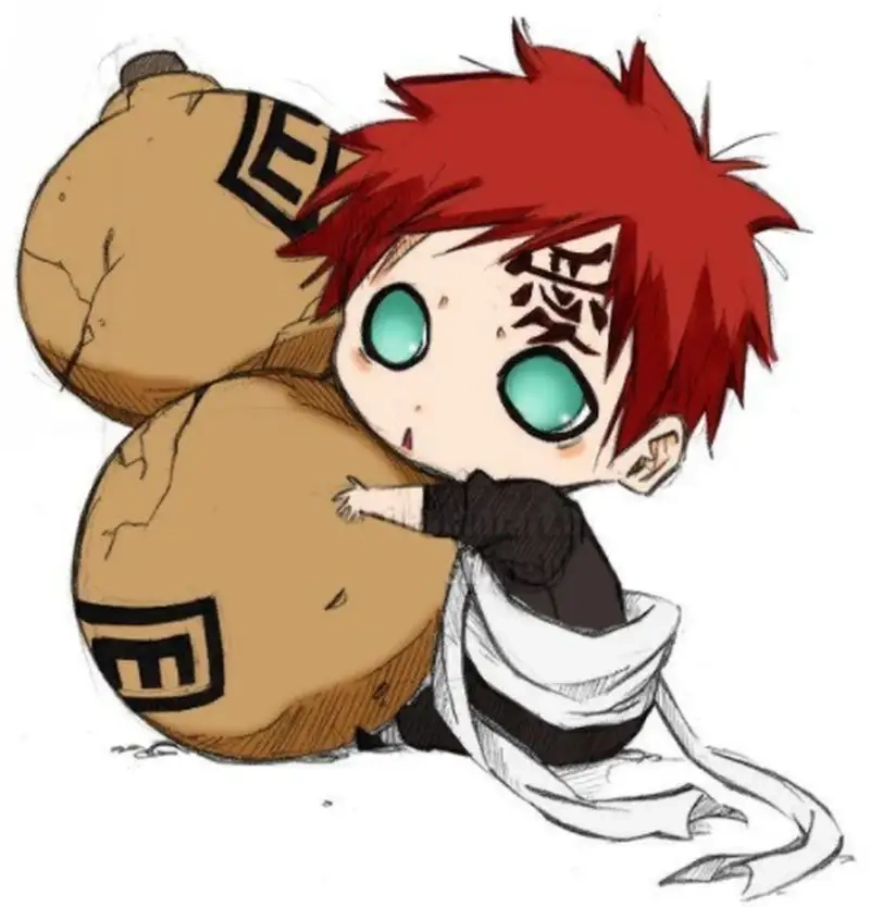 Cập nhật avatar chibi Gaara ngầu và cực dễ thương