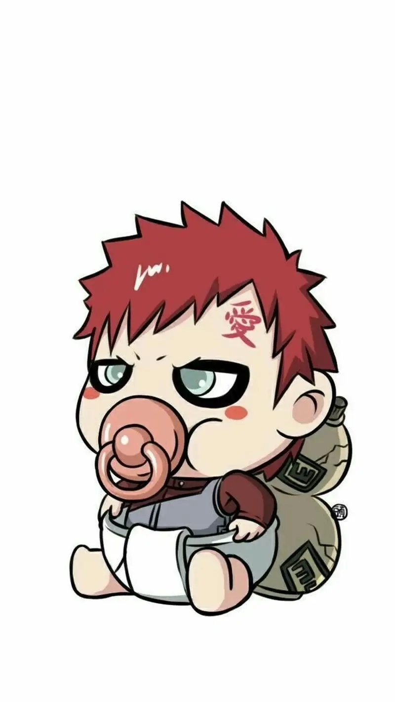 Thưởng thức fanart chibi Gaara sáng tạo và độc đáo