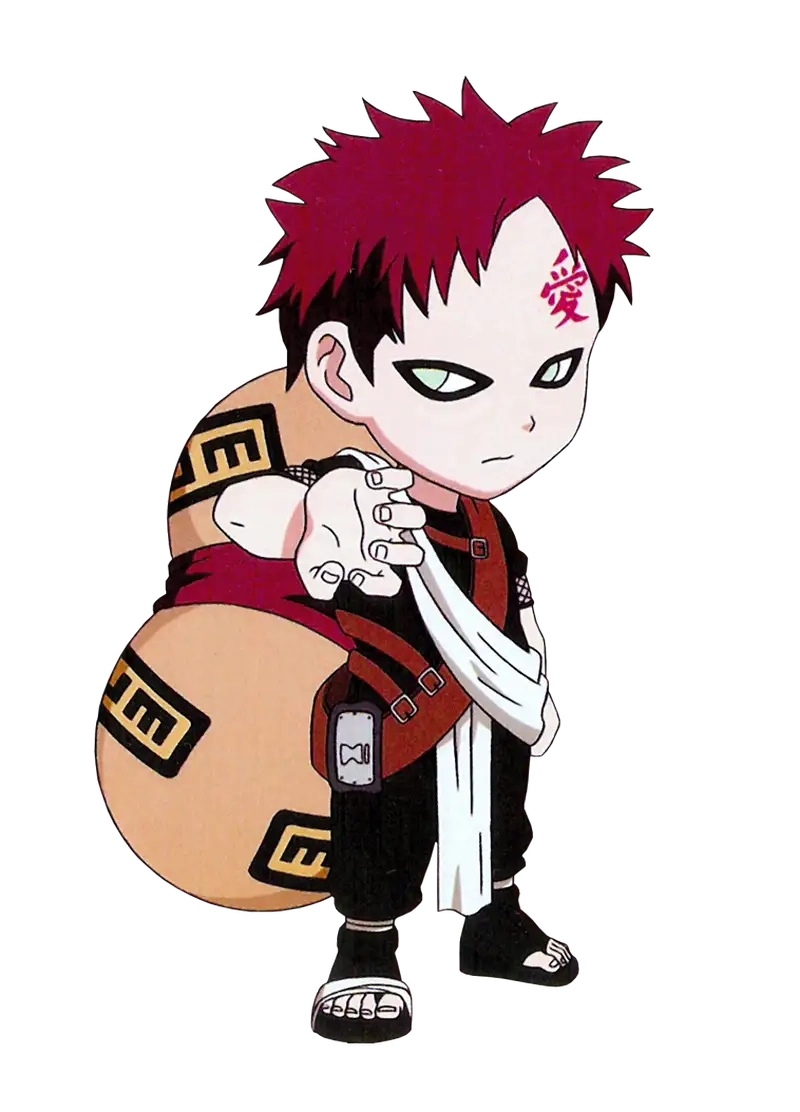Tải ngay Gaara chibi 4K sống động cho màn hình của bạn