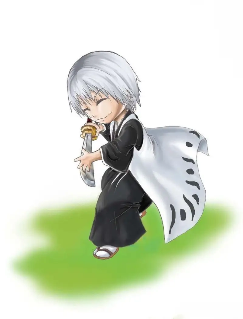 Chiêm ngưỡng ảnh chibi Bleach Gin Ichimaru xinh xắn