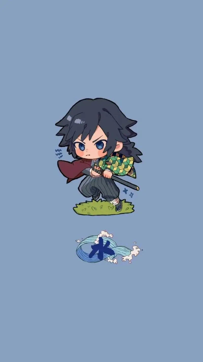 Khám phá Ảnh chibi Giyu Tomioka siêu dễ thương