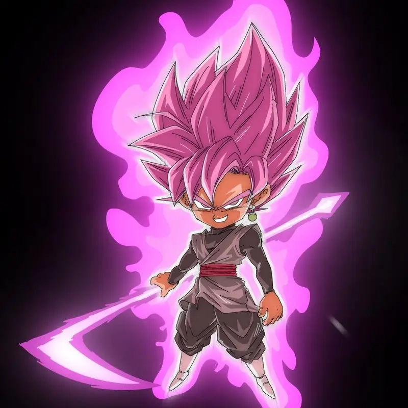 Ảnh chibi Goku Black là như thế nào gây ấn tượng