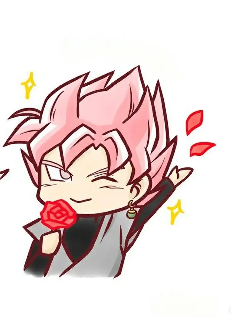 Trọn bộ Goku Black Naruto chibi cute ngộ nghĩnh
