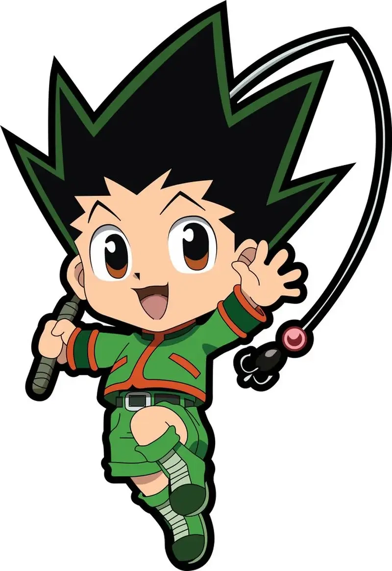 Ngắm hình đáng yêu của Gon Freecss cute vui nhộn