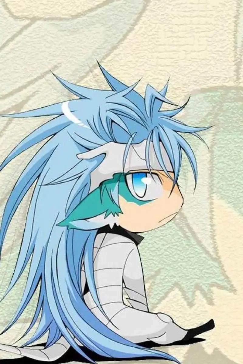 Hình ảnh Grimmjow chibi sáng tạo sinh động
