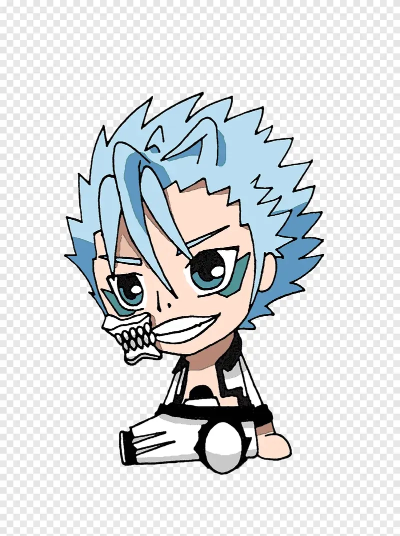 Grimmjow Jaegerjaquez chibi siêu dễ thương