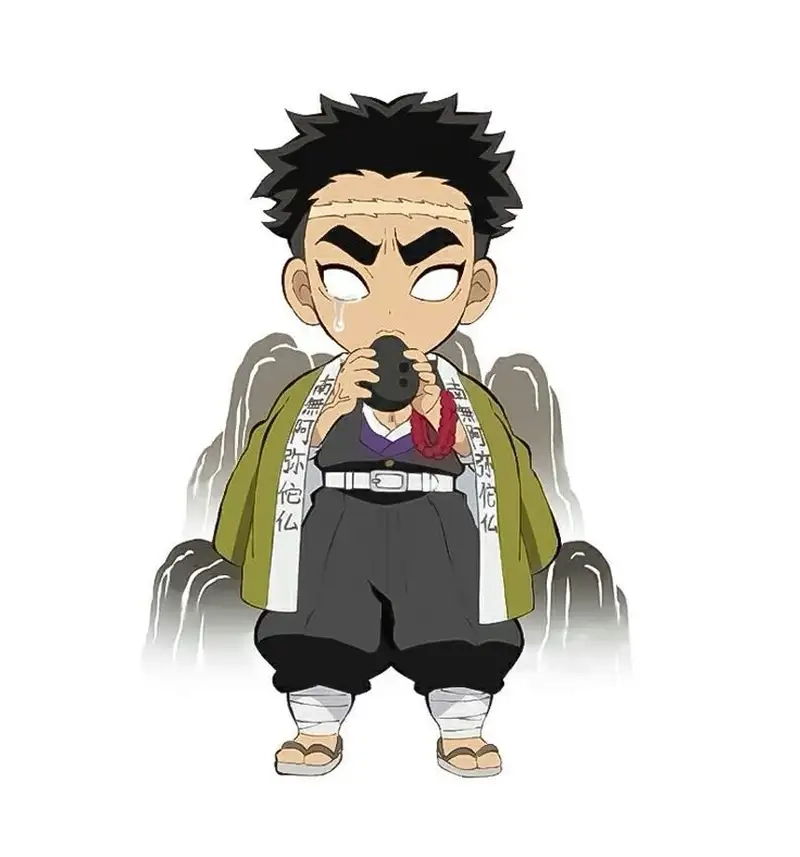 Xem Ảnh chibi Gyomei dễ thương làm say lòng fan