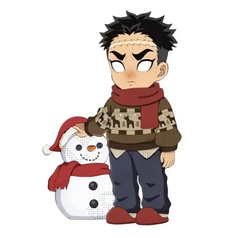 Thỏa sức xem Ảnh chibi Hashira Gyomei đáng yêu