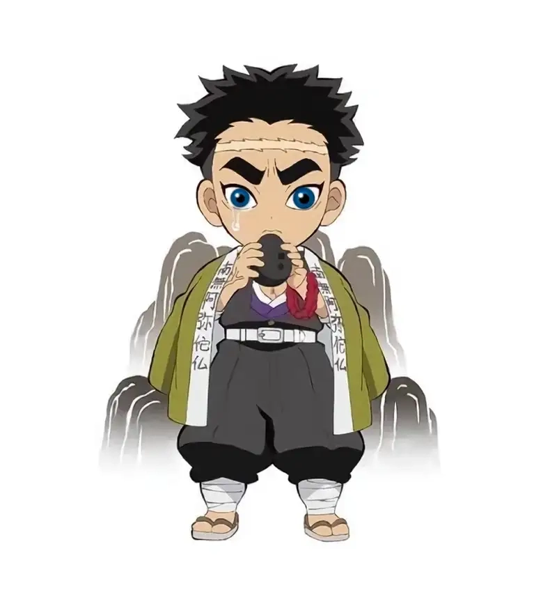 Tận hưởng Fanart Gyomei Himejima chibi đẹp mắt
