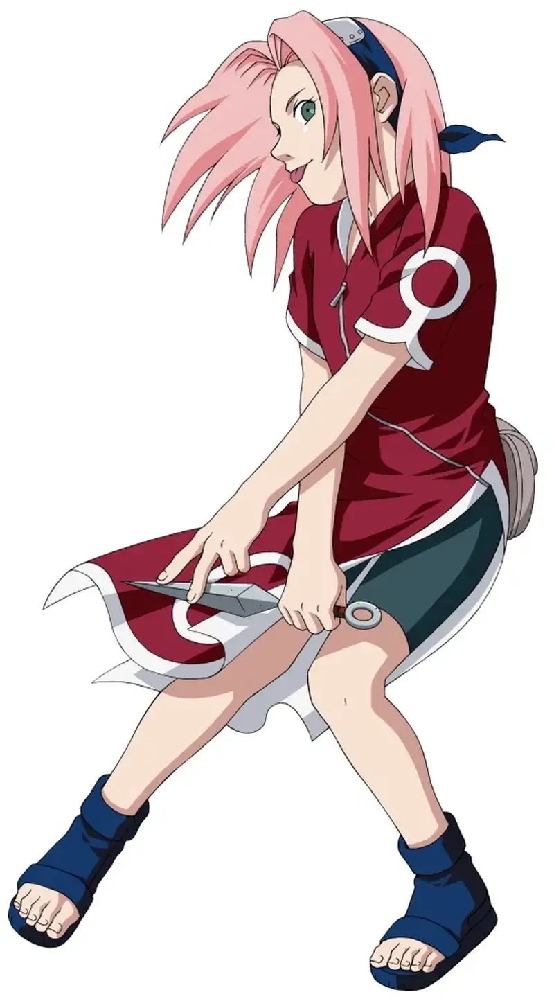 Thưởng thức Fanart Sakura Haruno chibi phong cách anime