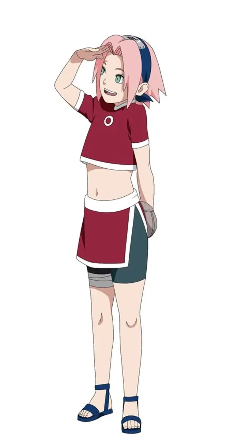 Ngắm Sakura Haruno chibi dễ thương đáng yêu cực kỳ
