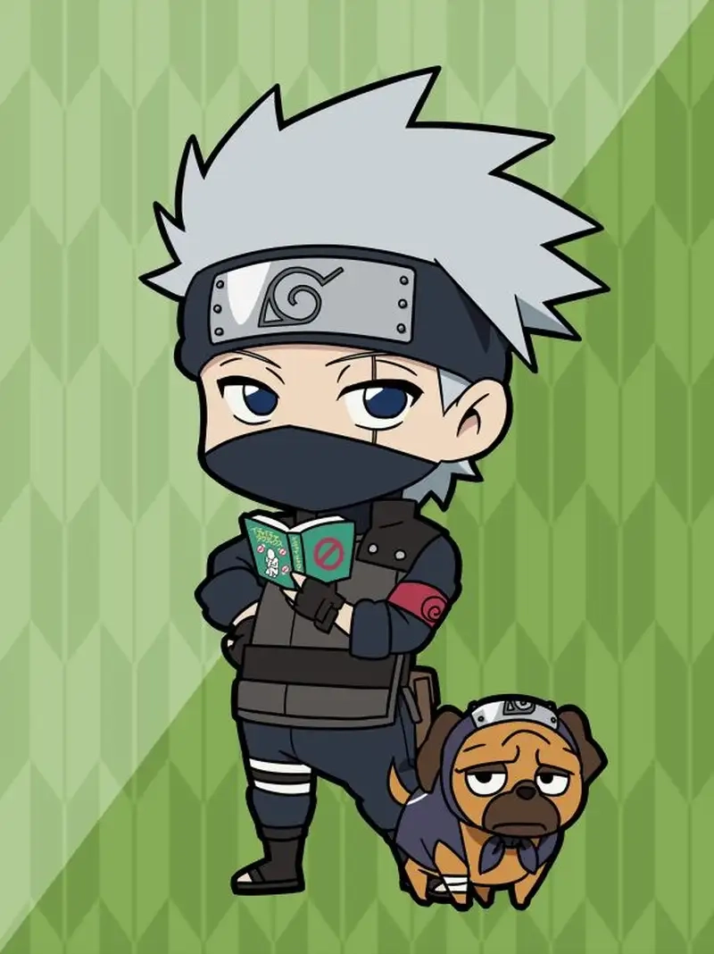 Ảnh chibi Hatake Kakashi là như thế nào