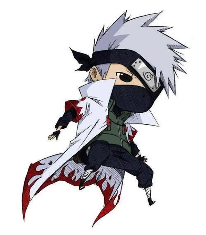 Cài Hình nền Kakashi chibi cho điện thoại cực xinh