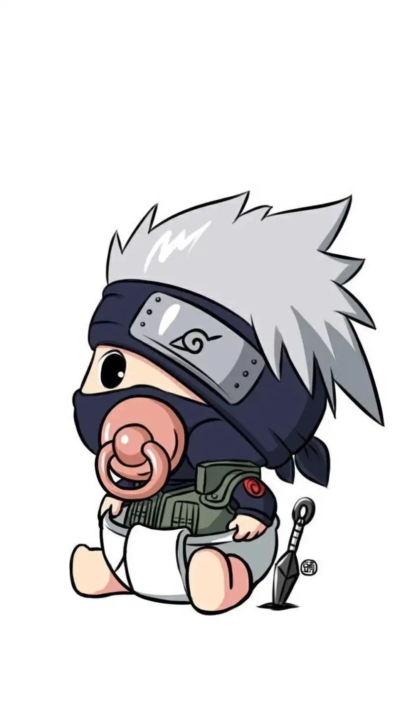 Tận hưởng vẻ ngộ nghĩnh của Ảnh Kakashi Naruto chibi