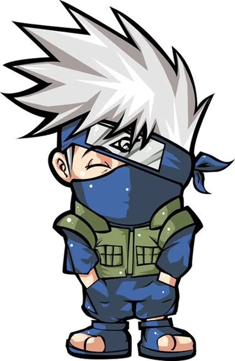Thưởng thức nét đáng yêu của Kakashi Hatake chibi