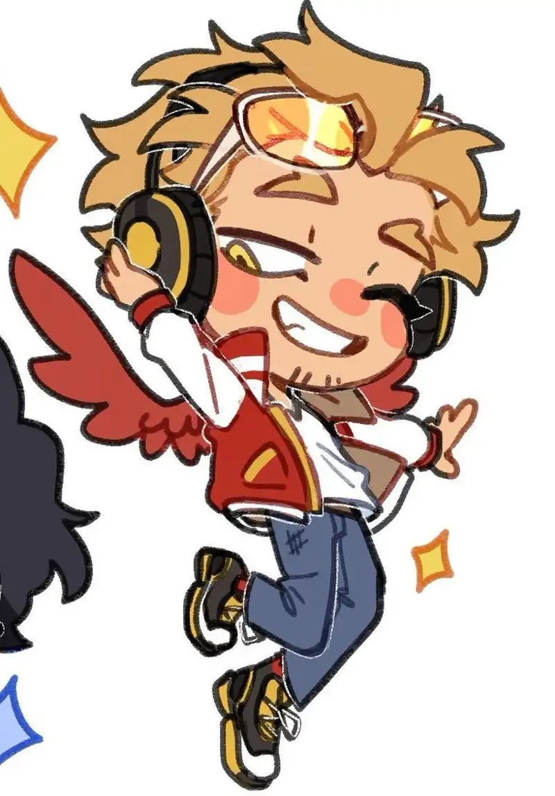 Chiêm ngưỡng Fanart chibi Hawks đẹp mê