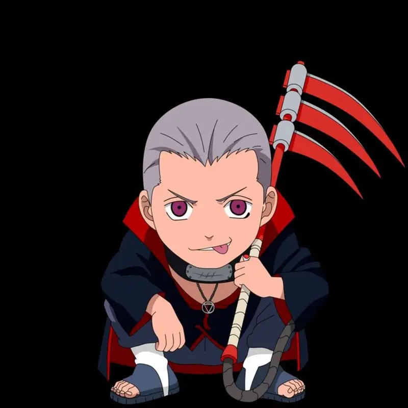 Thêm vui nhộn với Sticker chibi Hidan Naruto