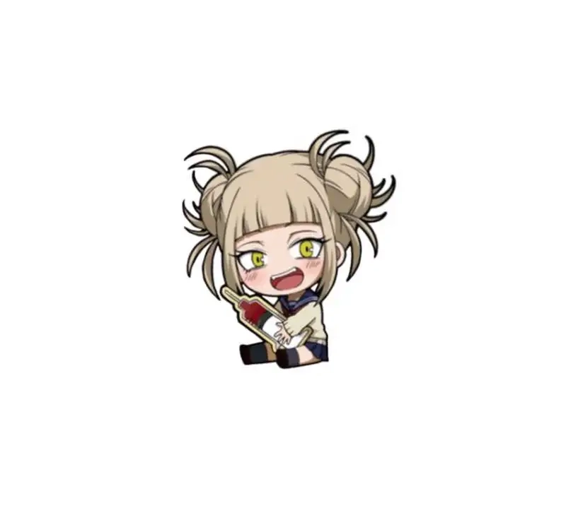 Tham khảo chibi Himiko Toga vector chuẩn nét tuyệt đẹp