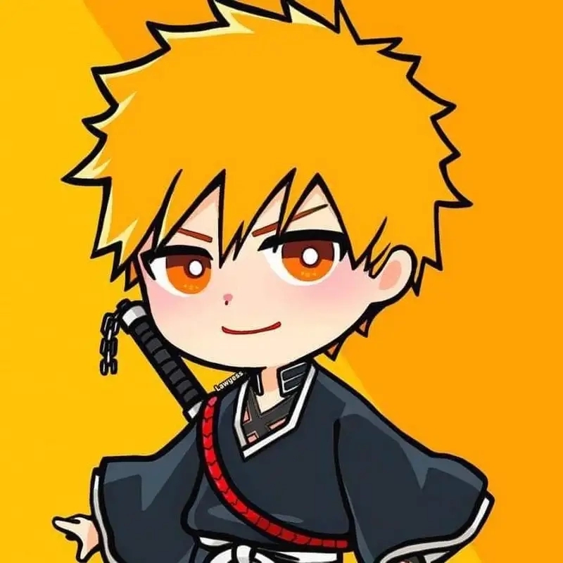 Tải nhanh Ichigo chibi PNG chuẩn chất lượng